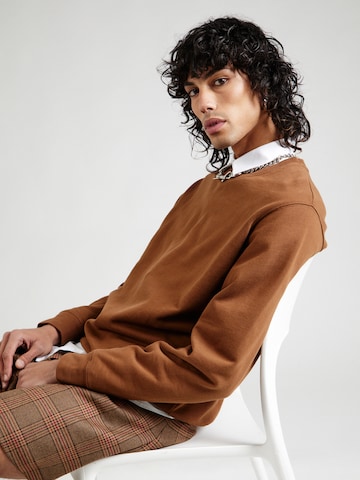 REPLAYSweater majica - smeđa boja