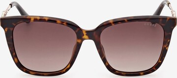 GUESS Sunglasses 'Sonne' in Brown