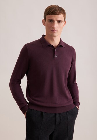 SEIDENSTICKER Trui 'Schwarze Rose' in Rood: voorkant