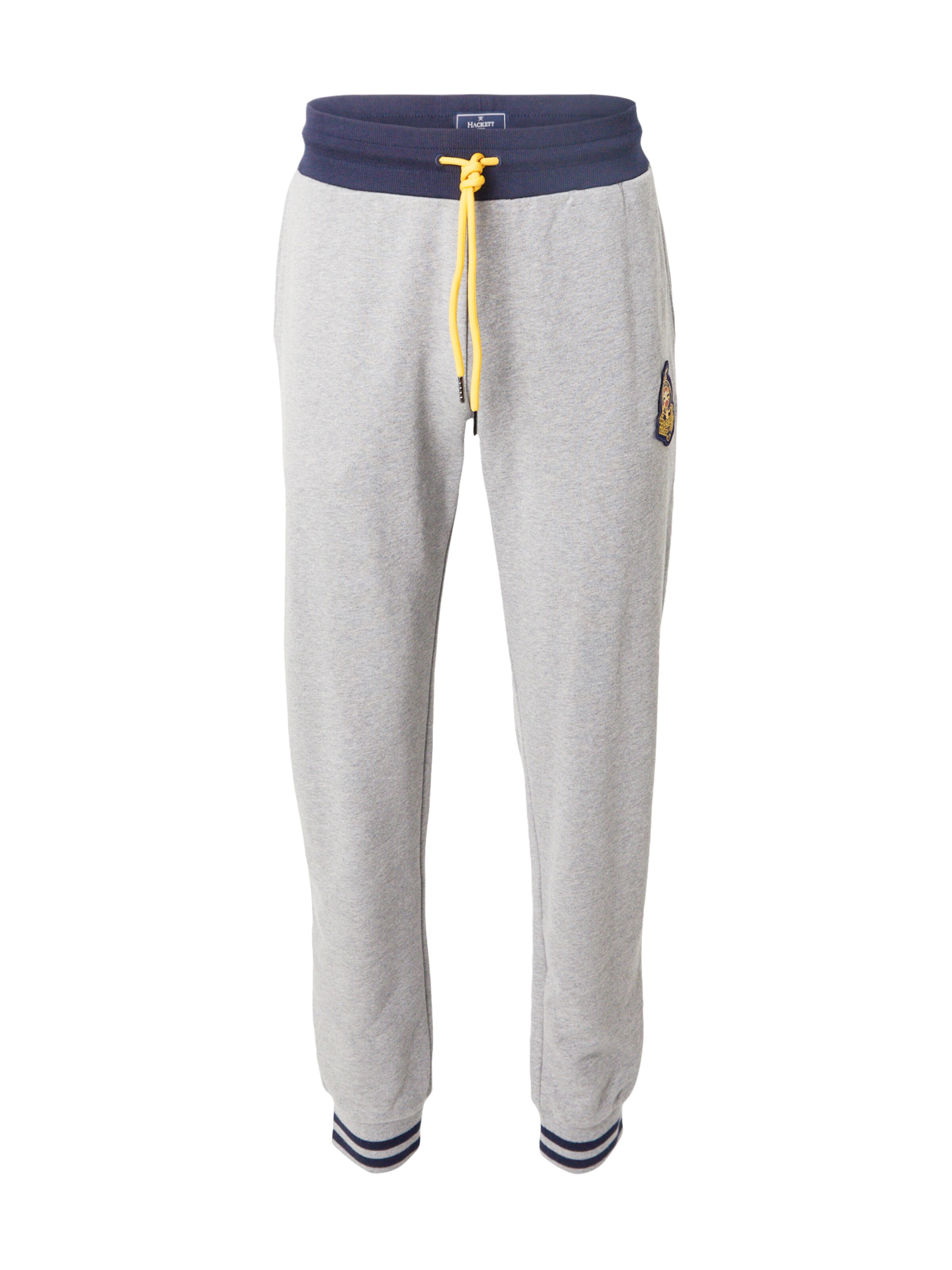 Effilé Pantalon 'HERITAGE' Hackett London en gris : devant