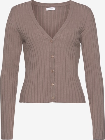 LASCANA Cardigan i brun: forside