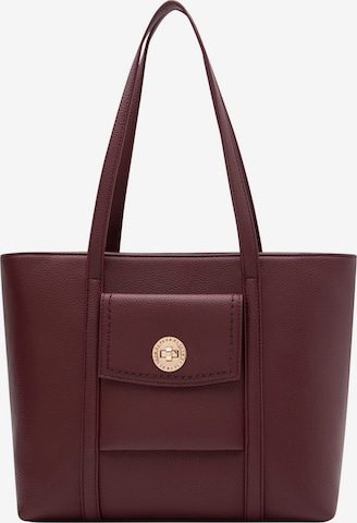 L.CREDI Shopper 'Pelagia' in Rood: voorkant