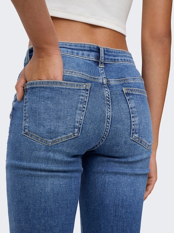 Coupe slim Jean 'ONLSUI' ONLY en bleu