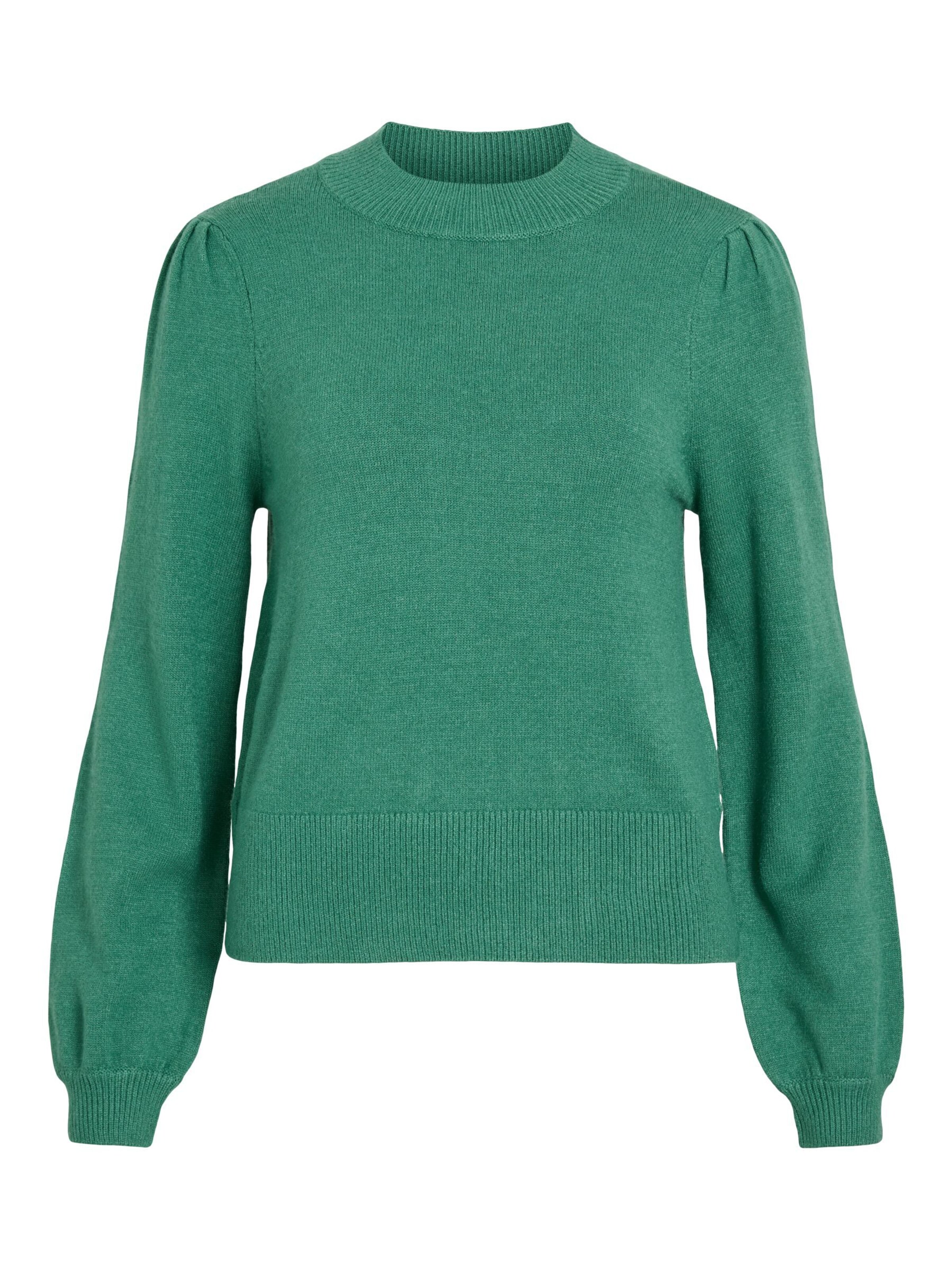 VILA Sweater 'VIRil' in Green: front