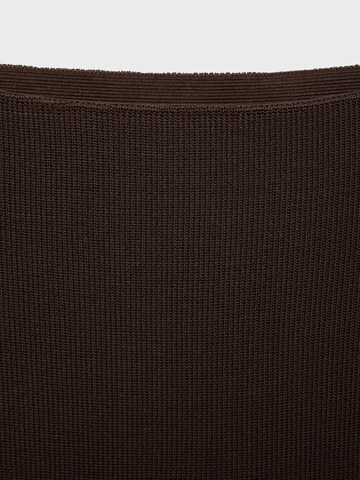 MANGO Skirt 'SESETA' in Brown