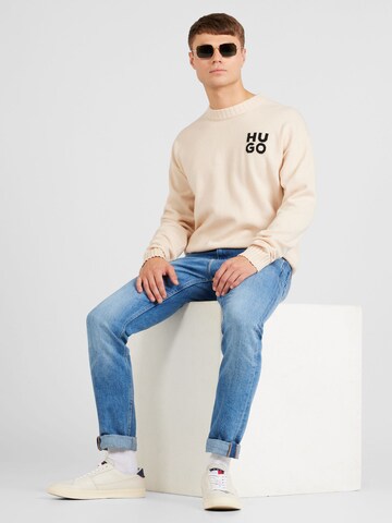 Pullover 'San Cassio' di HUGO in beige