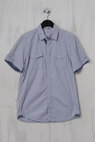 s.Oliver Button Up Shirt in M in Grey: front