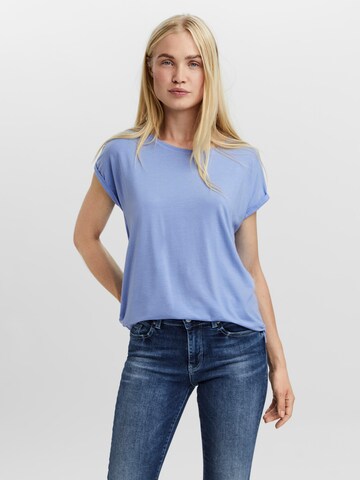 VERO MODA Shirt 'Ava' in Blue: front