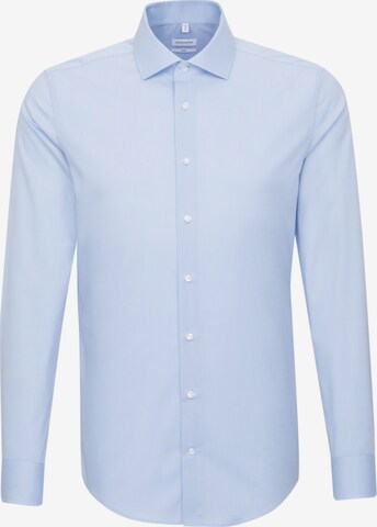SEIDENSTICKER Slim fit Zakelijk overhemd ' Slim ' in Blauw: voorkant