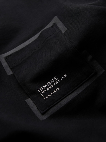 Ombre Shirt in Black