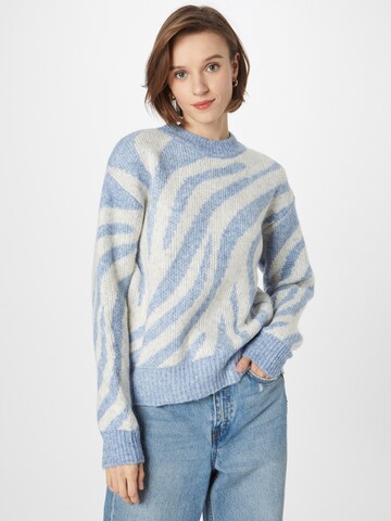 Pull-over Gina Tricot en bleu : devant