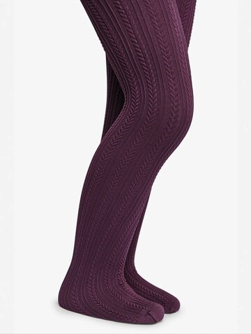 Penti Hlačne nogavice 'PENTI Mädchen Pretty Knit' | vijolična barva