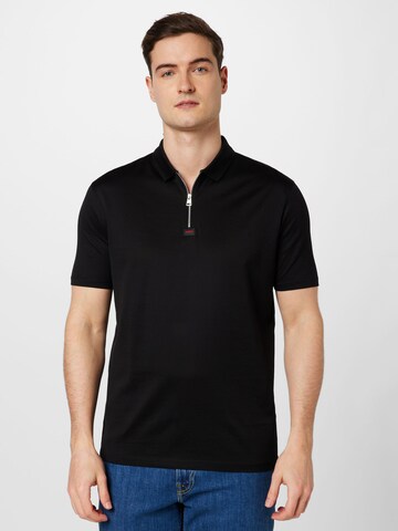 HUGO Red - Camisa 'Deresom' em preto: frente