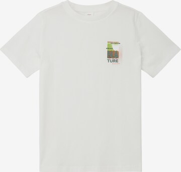 s.Oliver T-Shirt in Beige: predná strana