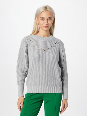 REPEAT Cashmere Sweater in Grey: front