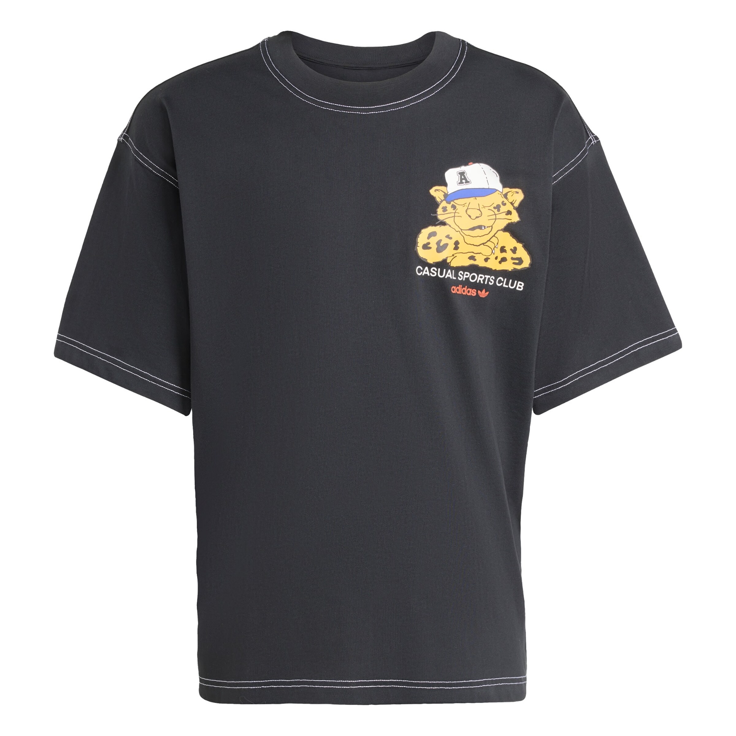 ADIDAS ORIGINALS Shirt 'Wabash' in Zwart: voorkant