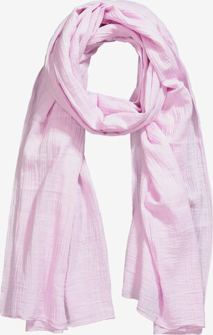 Ulla Popken Scarf in Pink: front