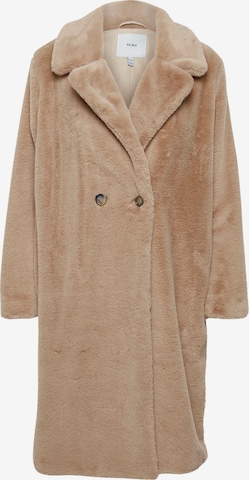 ICHI Winter Coat 'HAYA' in Brown: front
