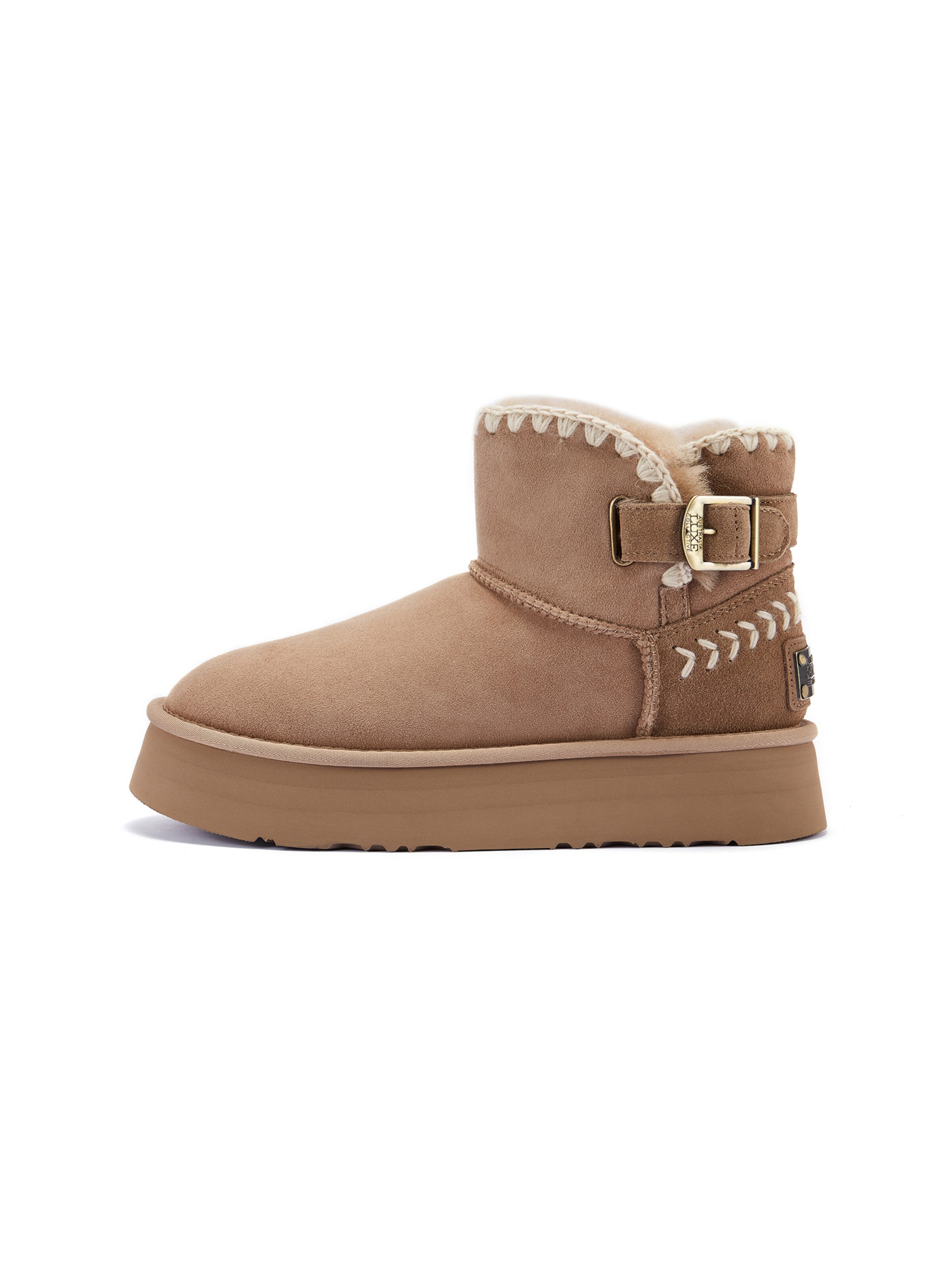 Australia Luxe Collective Boot i beige: framsida