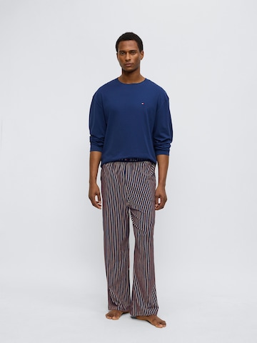 TOMMY HILFIGER Pyžamo dlouhé – modrá