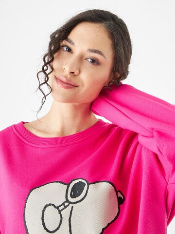 CODELLO Sweatshirt 'Peanuts™' in Roze
