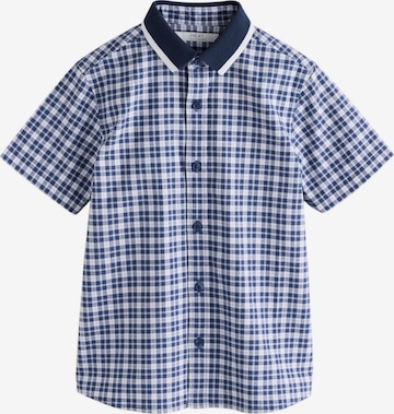 Next - Ajuste regular Camisa en azul: frente
