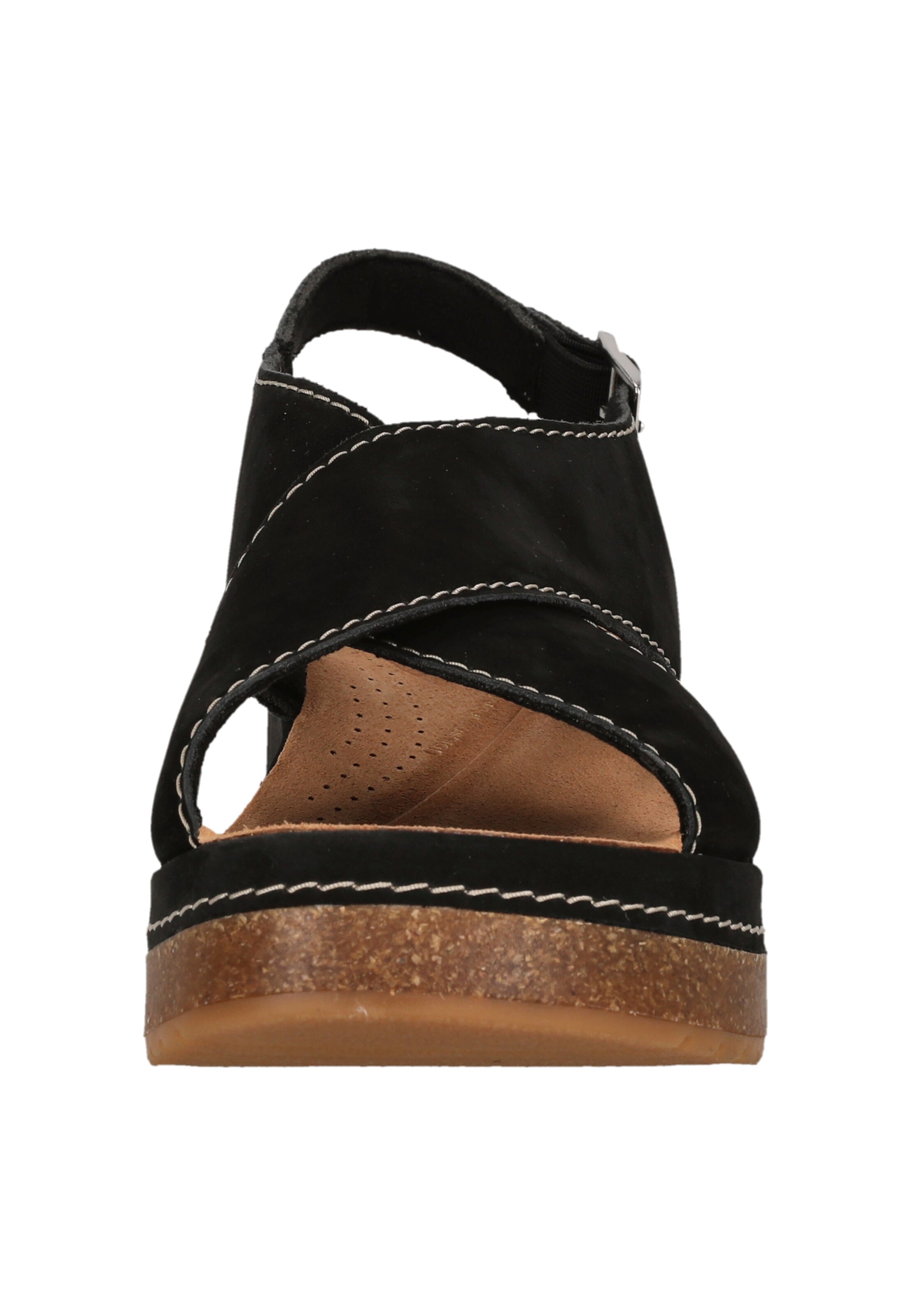 CLARKS Sandale 'Kassanda' in Schwarz