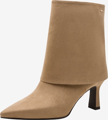 Bottines Tamaris en beige : devant