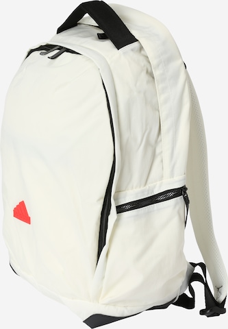 ADIDAS PERFORMANCE Sportryggsäck i vit: framsida