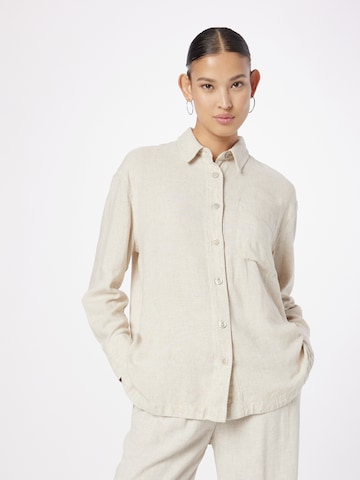 River Island Blouse in Beige: front