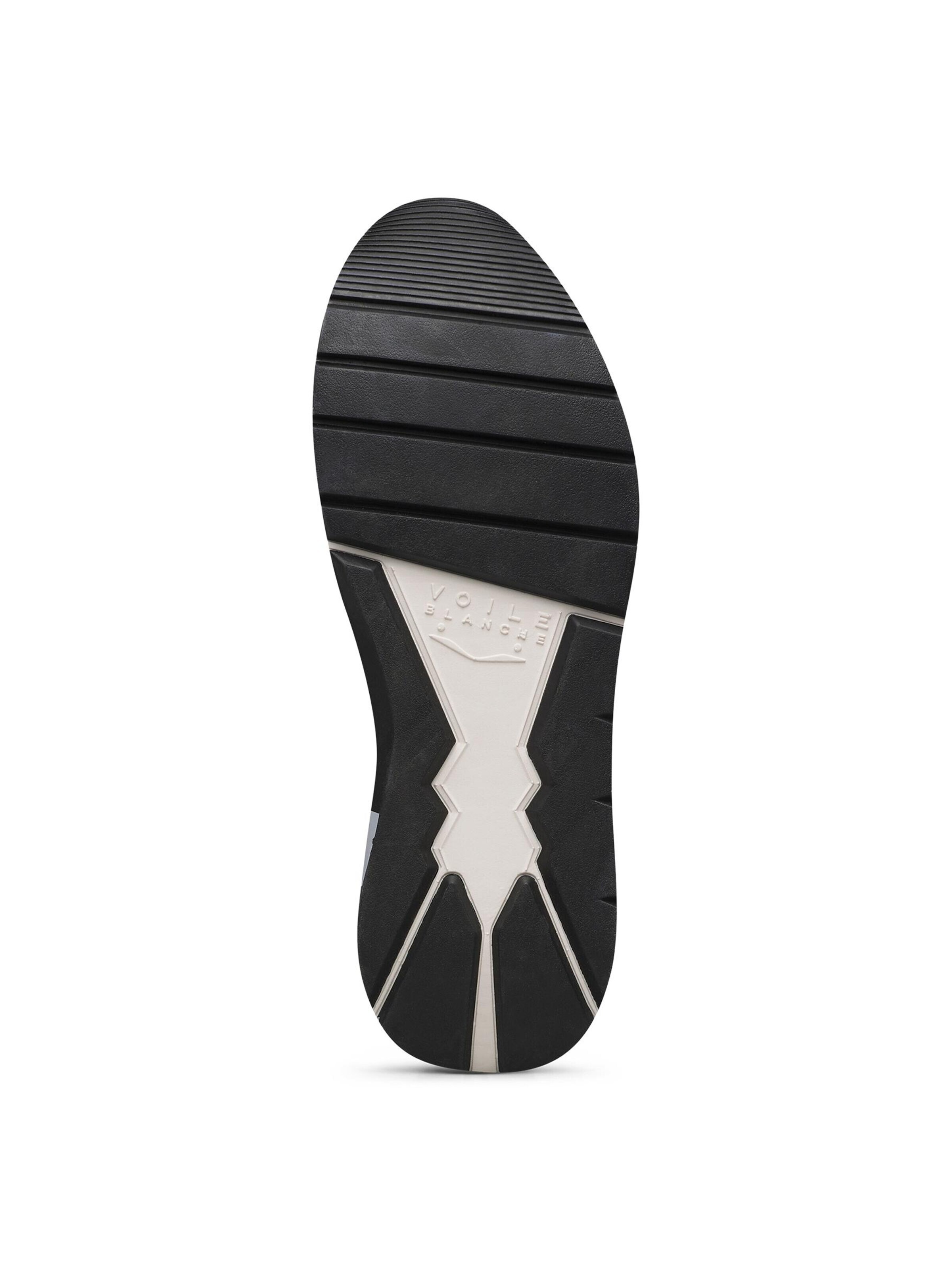 Baskets basses 'CLUB01.' Voile blanche en blanc : devant
