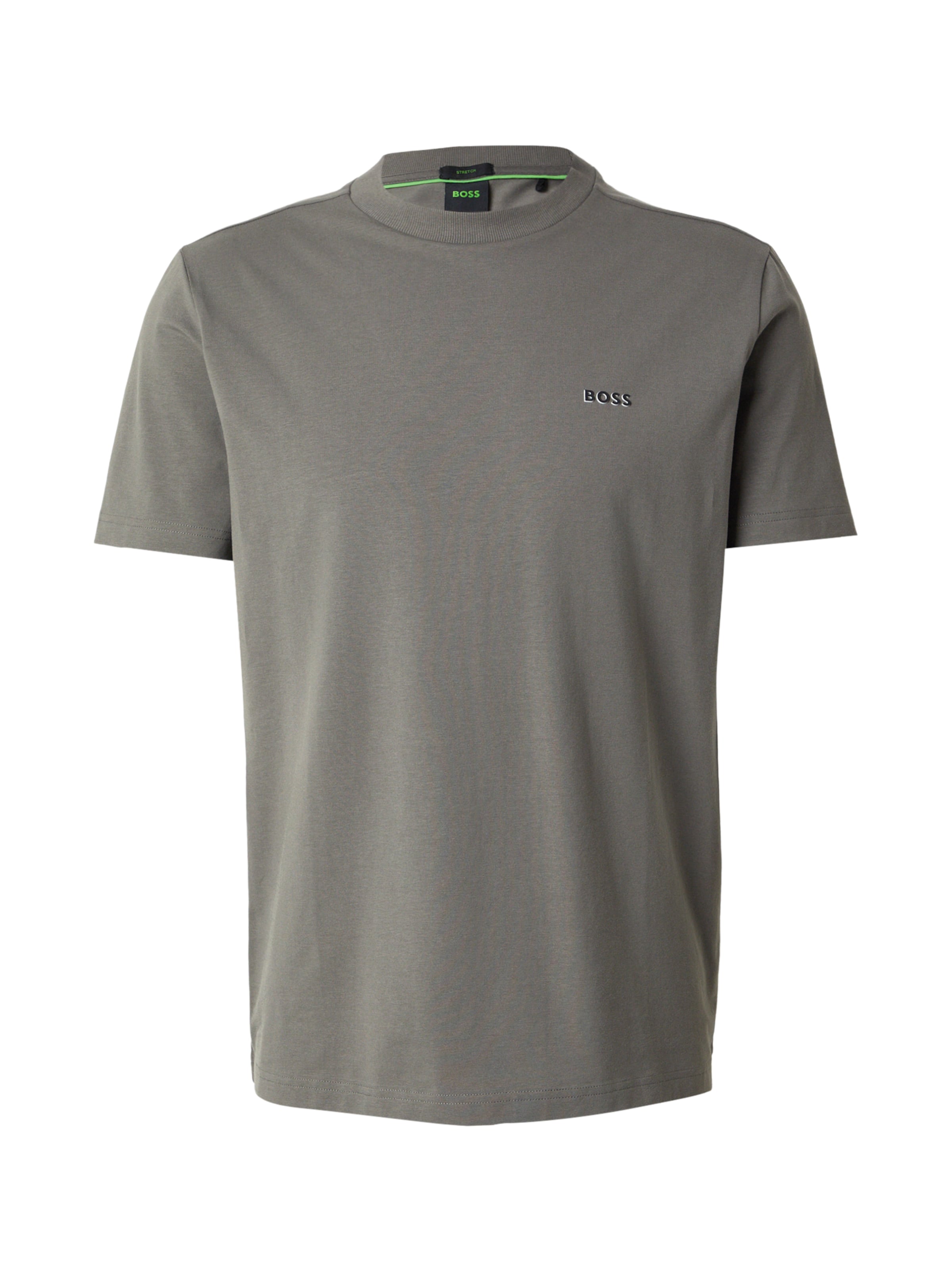 BOSS T-Shirt in Grau: Vorderseite
