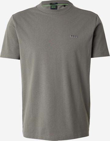 BOSS T-Shirt in Grau: Vorderseite
