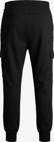 JACK & JONES Tapered Cargo Pants 'Gordon' in Black