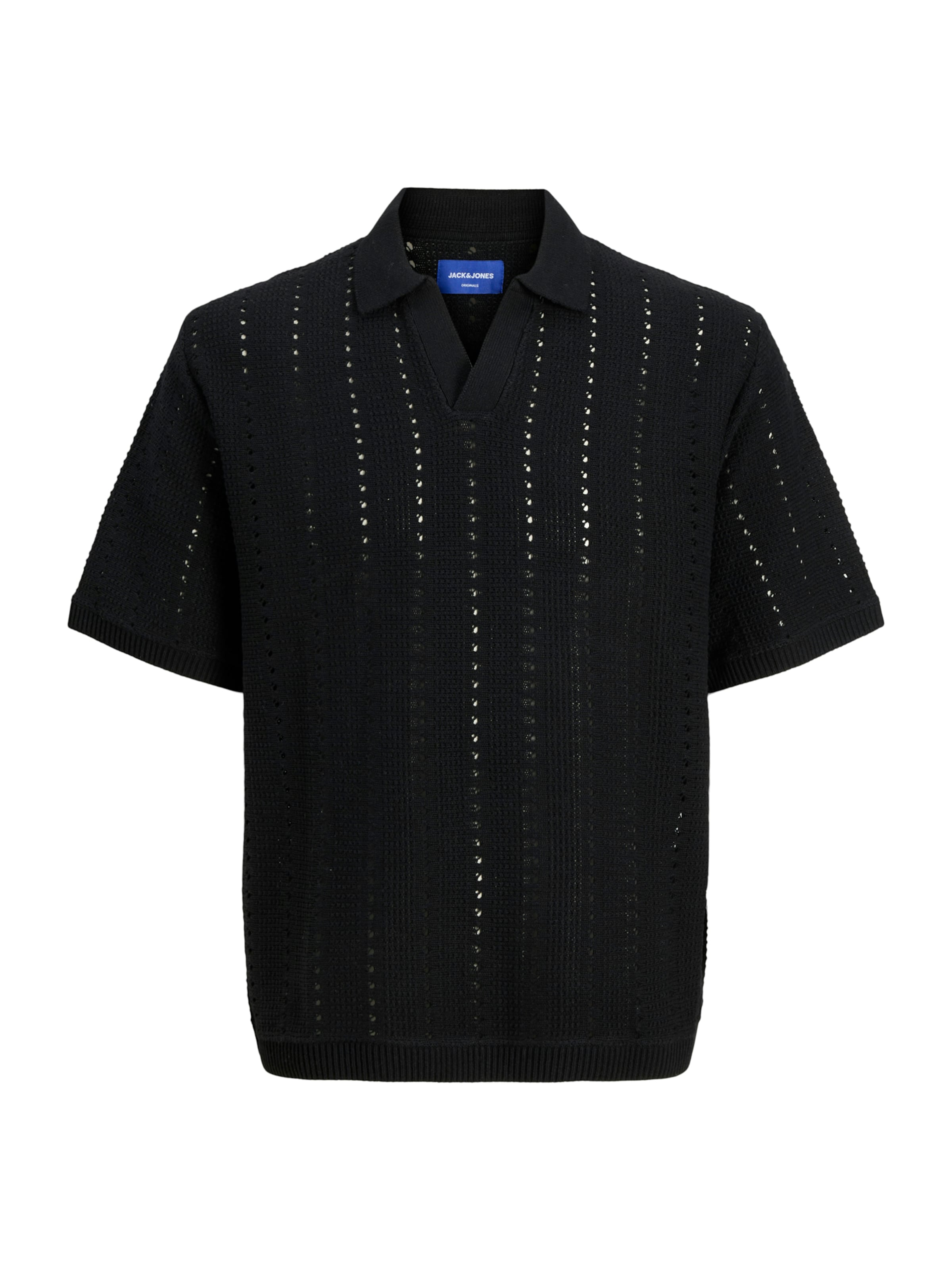 Jack & Jones Junior Sweater 'PAROS' in Black: front