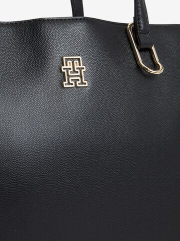 TOMMY HILFIGER Shopper 'Timeless' in Schwarz