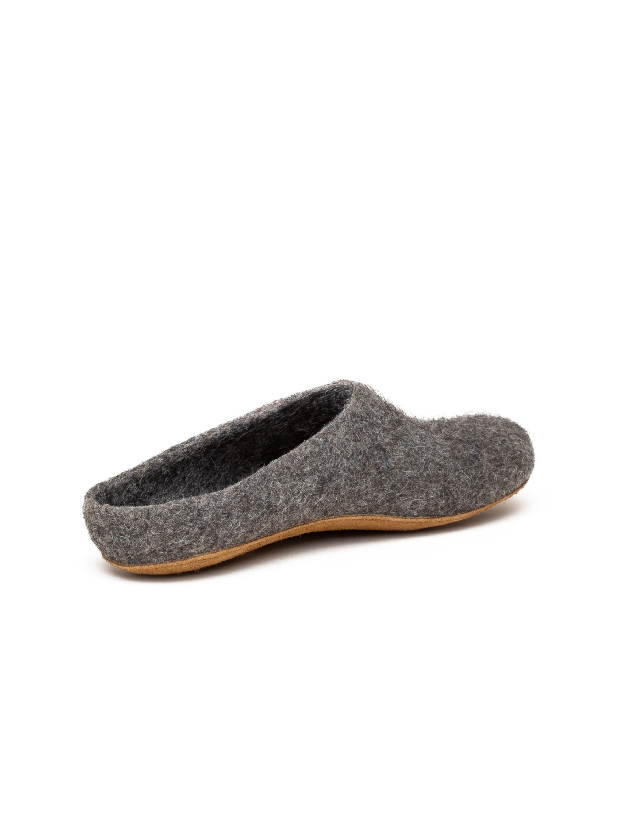 MagicFelt Slippers 'Filzpantoffel Magicfelt 713' in Grey