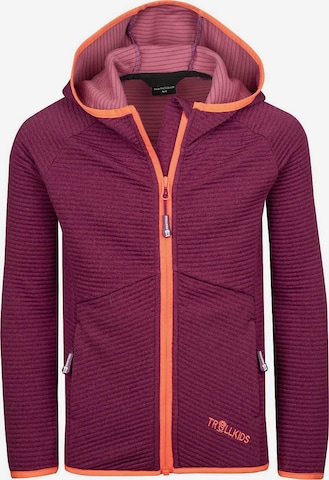 TROLLKIDS Outdoor jacket 'SOGNDAL' in Pink: front