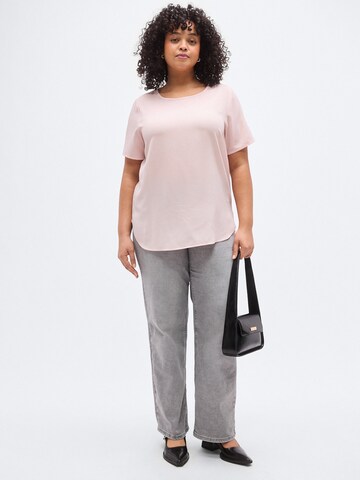 ONLY Carmakoma Blouse 'CARVica' in Pink