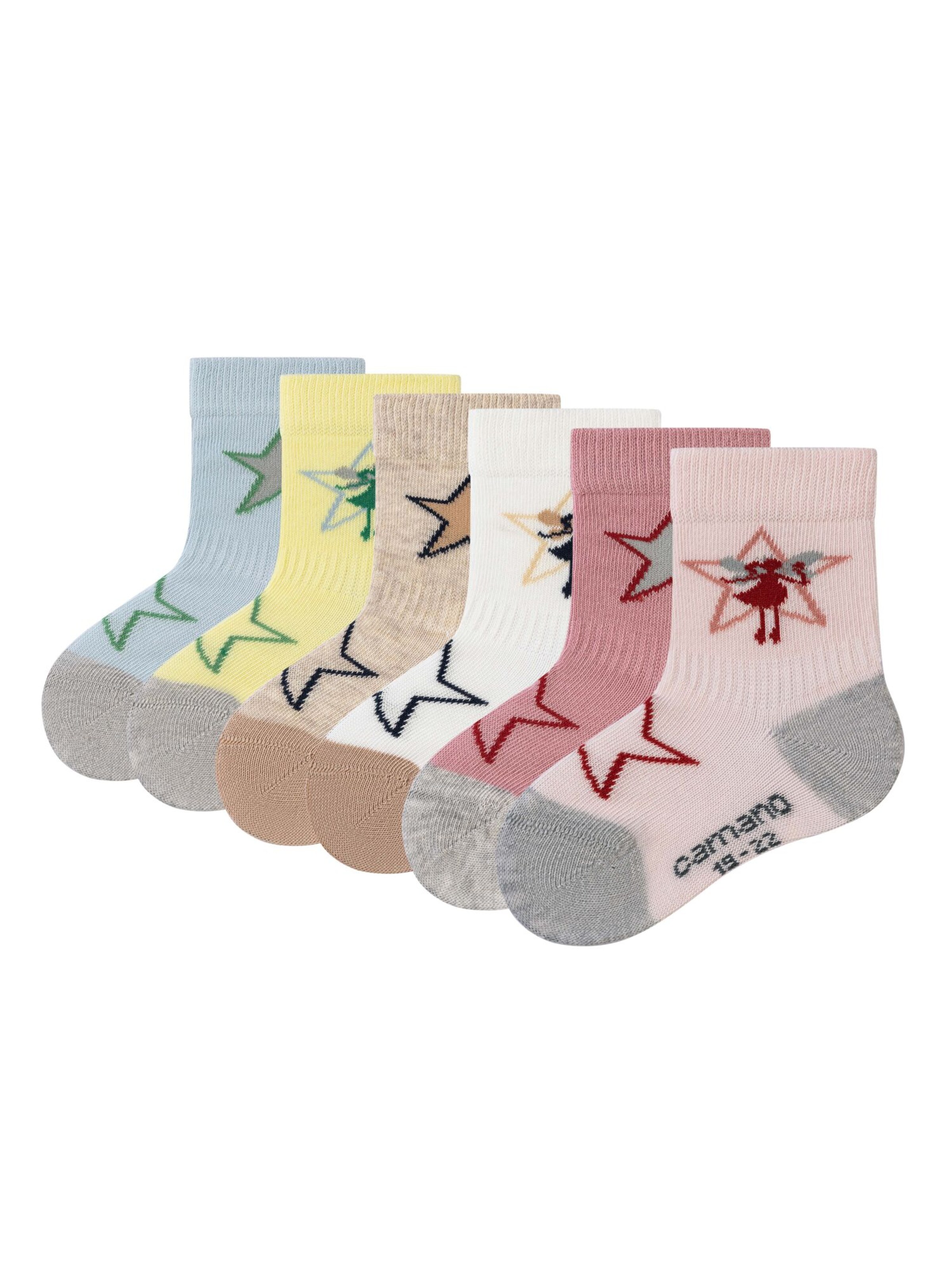 camano Socken in Pink: Vorderseite