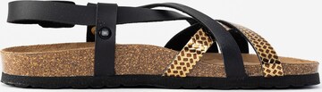 Bayton - Sandalias con hebilla 'Kari' en negro