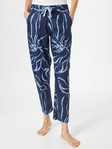 Pantalon de pyjama 'Emma Floral' Cyberjammies en bleu : devant