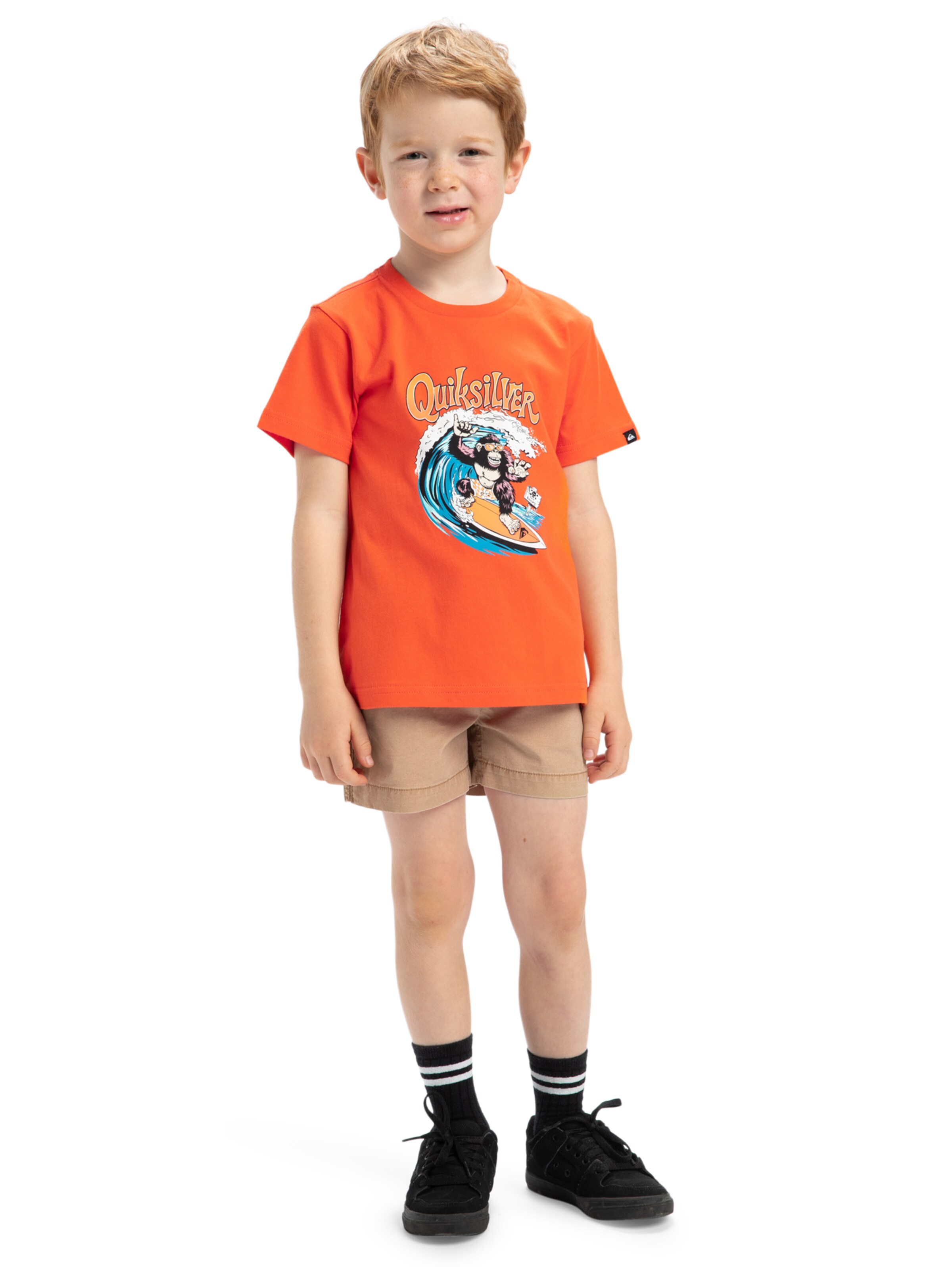 QUIKSILVER Shirt 'Kong Story' in Oranje