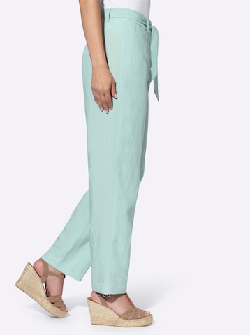 heine Wide Leg Hose in Grün