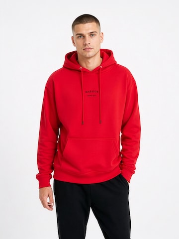 MARSIORSTUDIO. Sweatshirt 'FALLEN' in Red