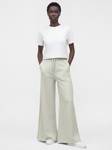 ARMANI EXCHANGE Wide Leg Hose in Grau