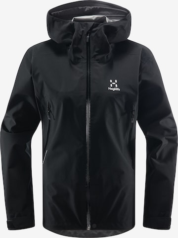 Haglöfs Outdoor Jacket 'Roc GTX' in Black: front