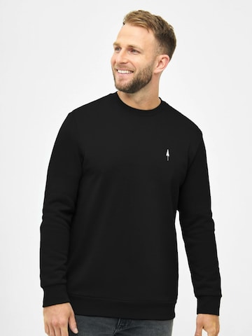 NIKIN Sweatshirt 'Tree' in Zwart: voorkant