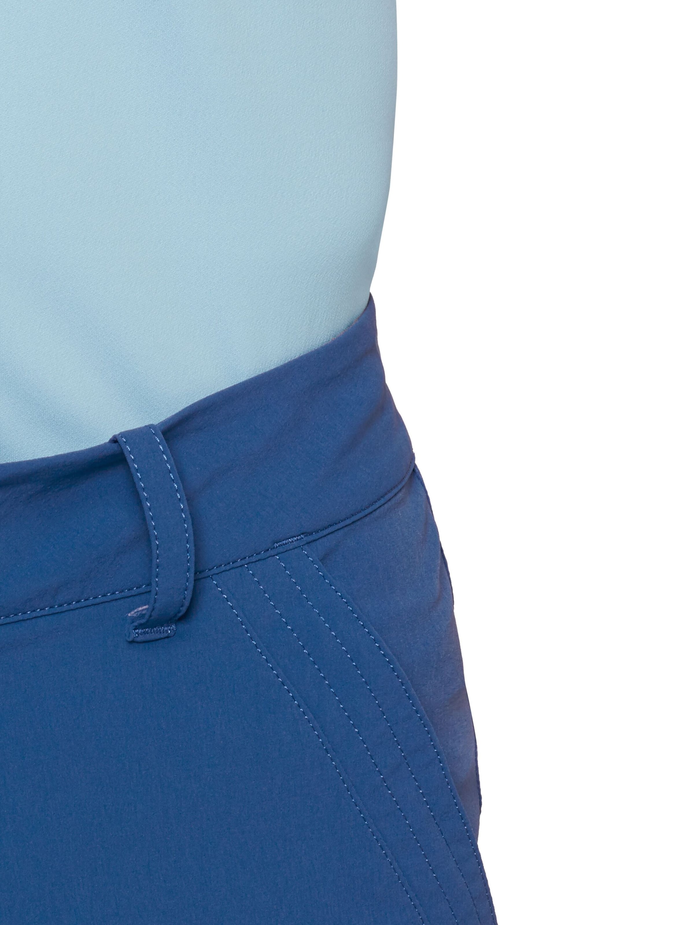 MAMMUT Regular Outdoor Pants 'HIKING V' in Blue