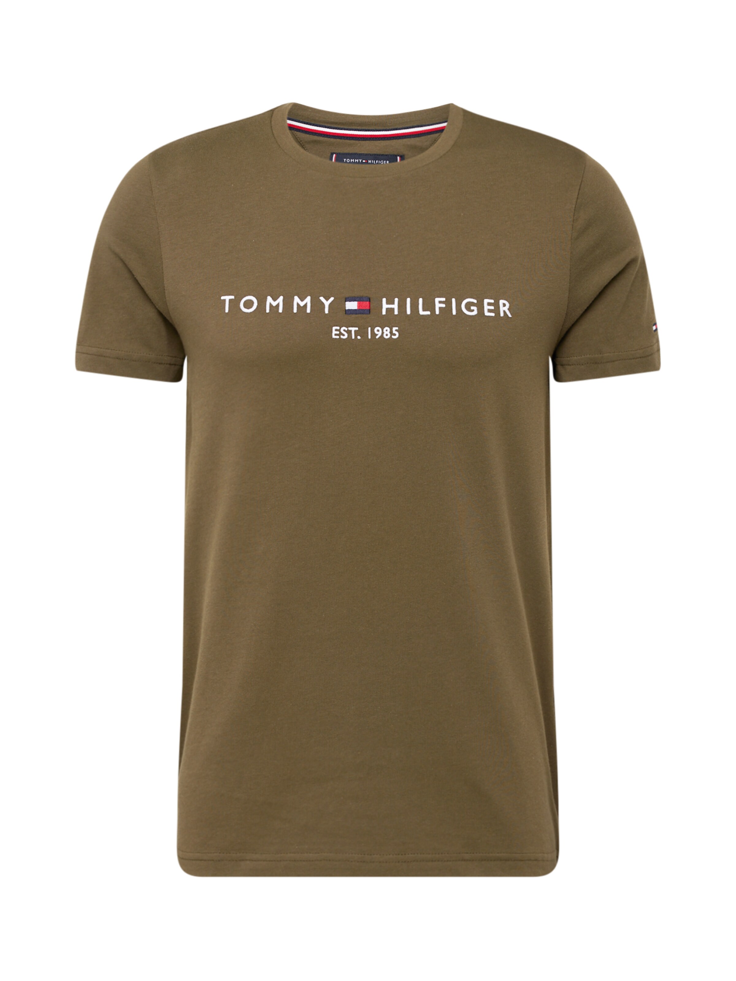 TOMMY HILFIGER Shirt in Groen: voorkant